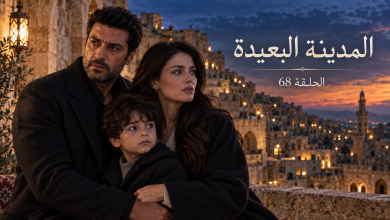 غلاف توضيحي بعنوان المدينة البعيدة الحلقة 68