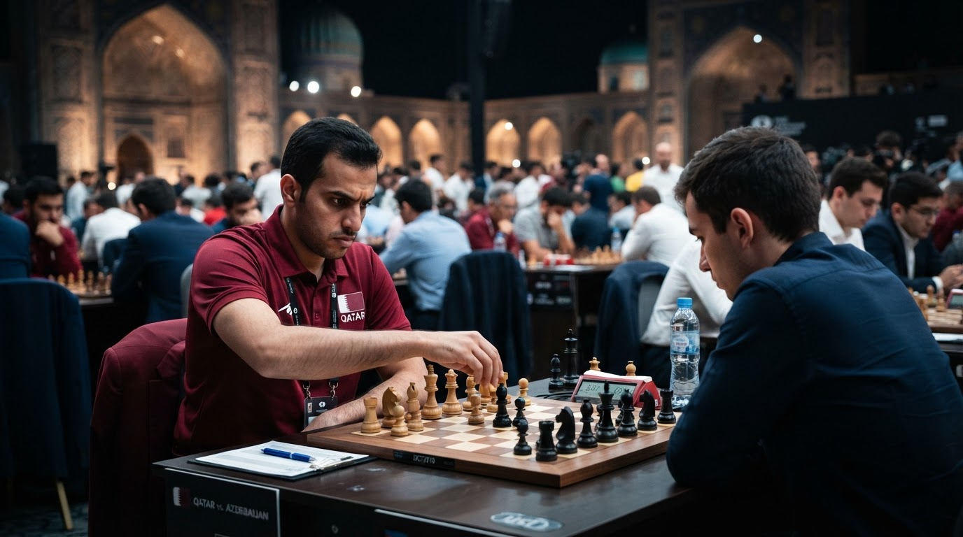 منتخب قطر للشطرنج في أولمبياد سمرقند 2026